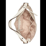 Calvin Klein Prism Jacquard Signature Top Zipper Convertible Hobo Bag